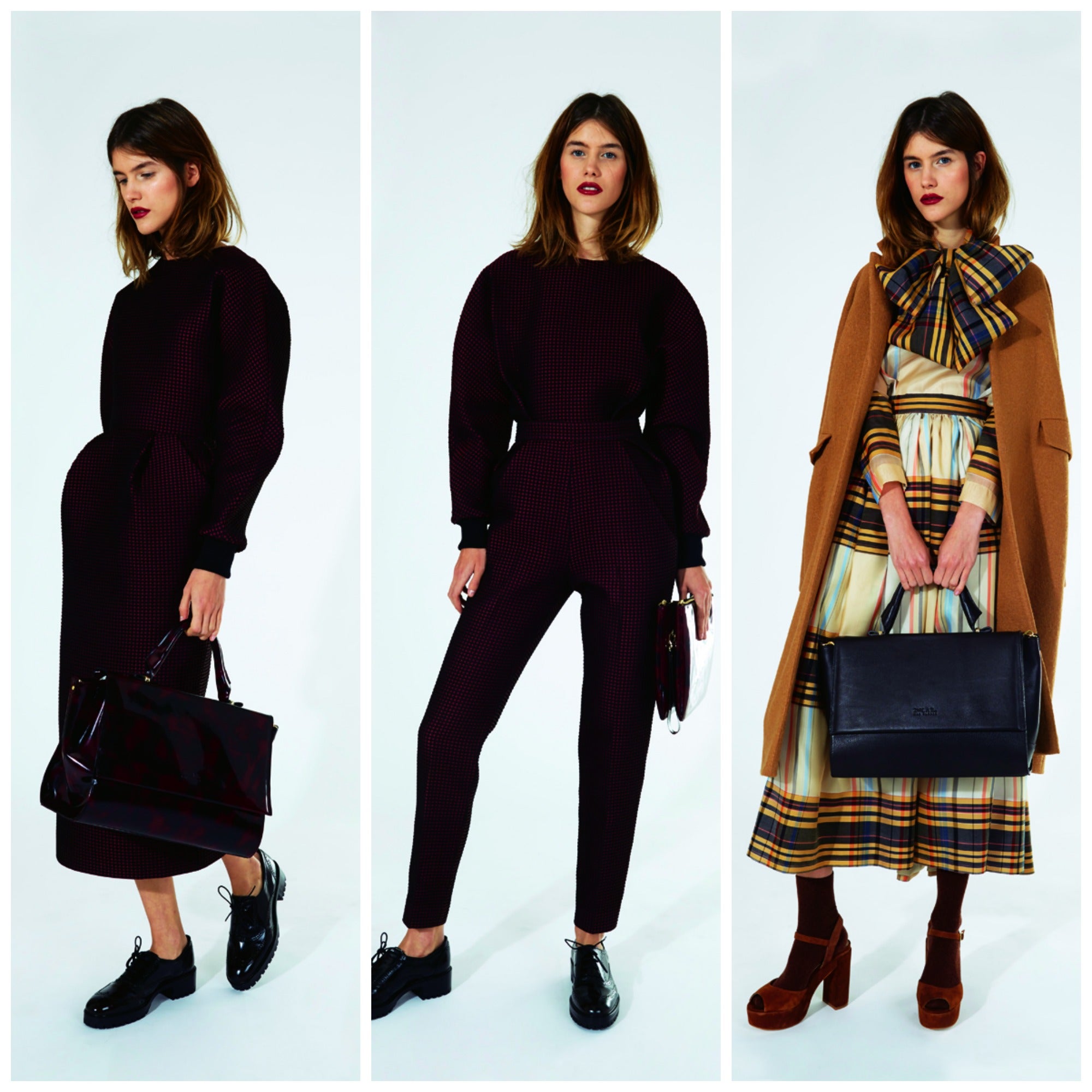 La firma The 2nd Skin Co anunció hace pocos meses el lanzamiento de su segunda línea, 2ndLAB, con ropa menos formal; y ahora presenta su primera colaboración estrella, con Mar Flores, quien les ha diseñado dos bolsos de mano y un clutch en piel. La minicolección no se comercializará hasta otoño, pero puedes hacer encargos.