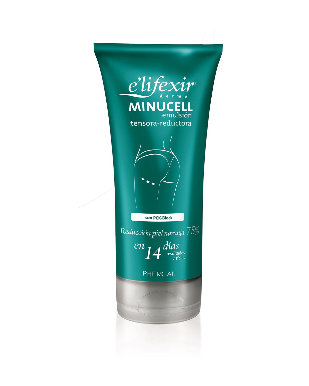 Actúa directamente en la región afectada por la celulitis, liberando el exceso graso acumulado en los nódulos adipocitos y favoreciendo su eliminación en 14 días debido a que inhibe la degradación enzimática. (Precio:11,20€).