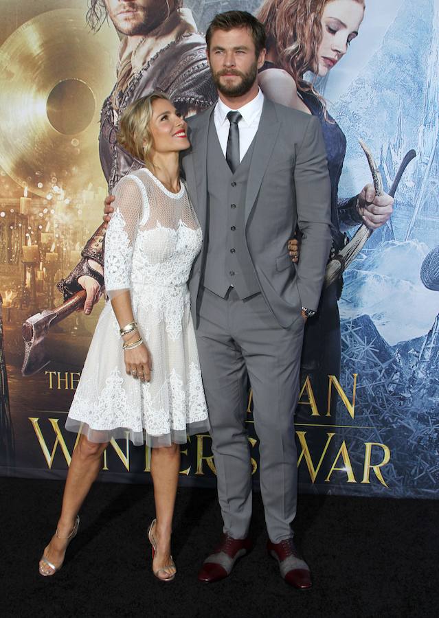 El matrimonio de actores volvió a demostrar su química en la premiére de la cinta en Los Ángeles