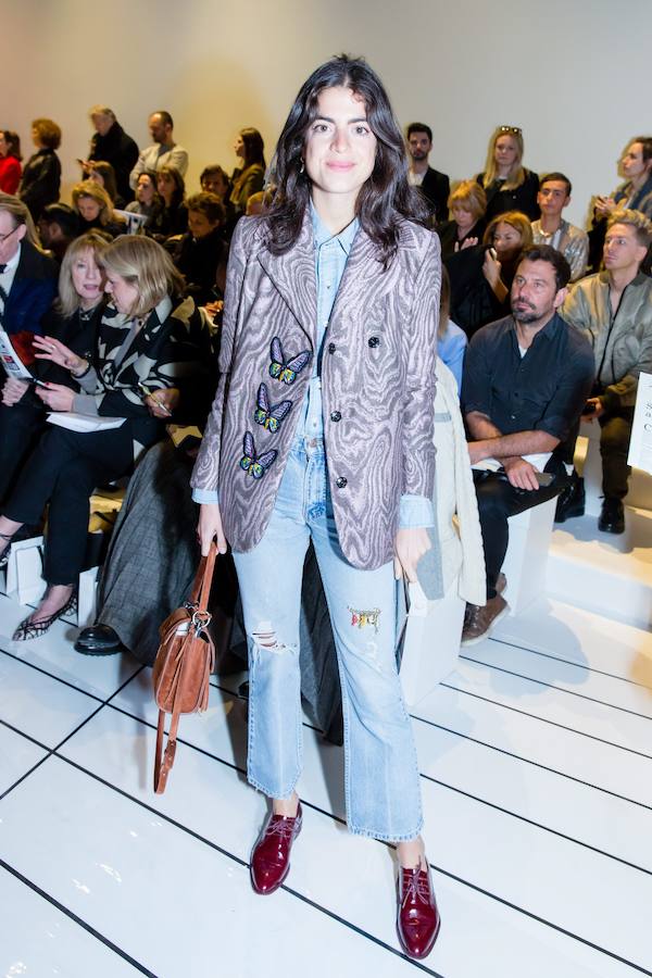 Una de las influencer que más ha apostado por este tipo de pantalones ha sido la autora de Man Repeller.