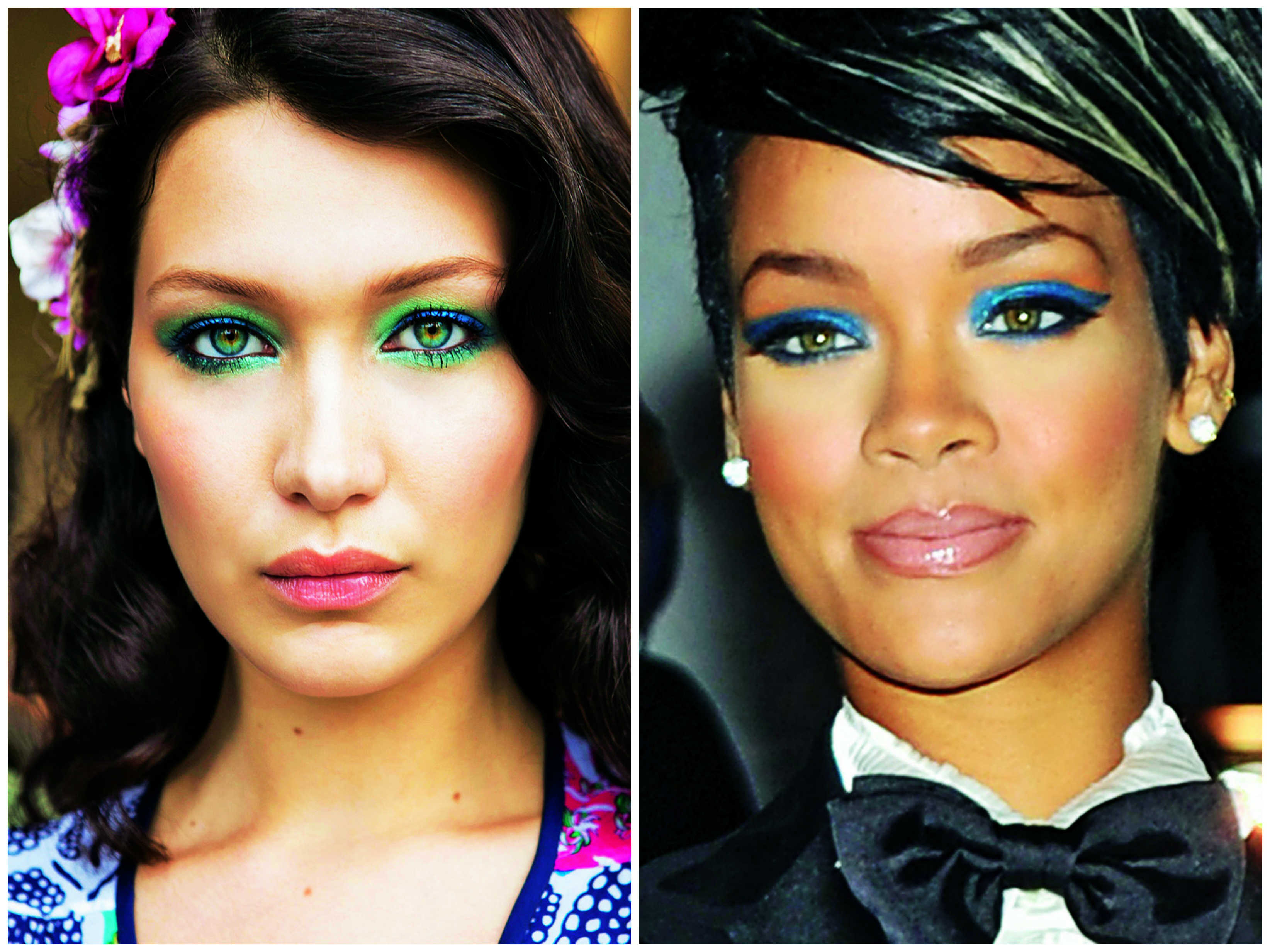 Despierta tu lado lúdico y desafía a las reglas. Esta temporada, los párpados se cargan de colores intensos como en los divertidos años 80.