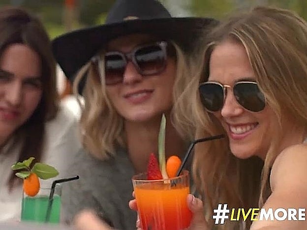 Alejandra Fraile, Malena Olcoz y Patricia Montero, en su escapada détox.