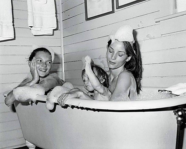 Fotografía de Bruce Weber a Kate Moss