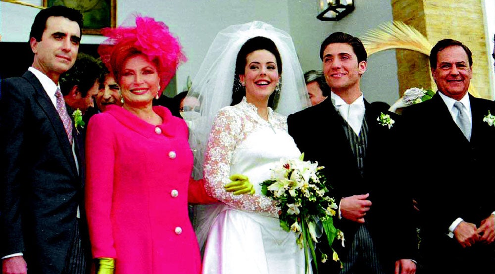 Un año después la Ermita de las Vírgenes de la finca Yerbabuena se convirtió en el escenario de otra boda.