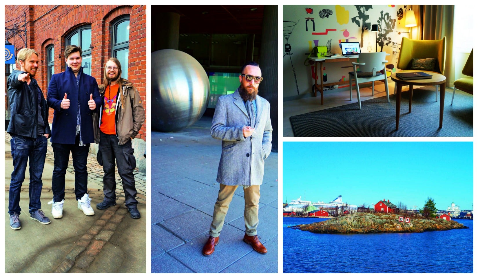  Exposición de sillas. Street style y la isla de Suommelina.