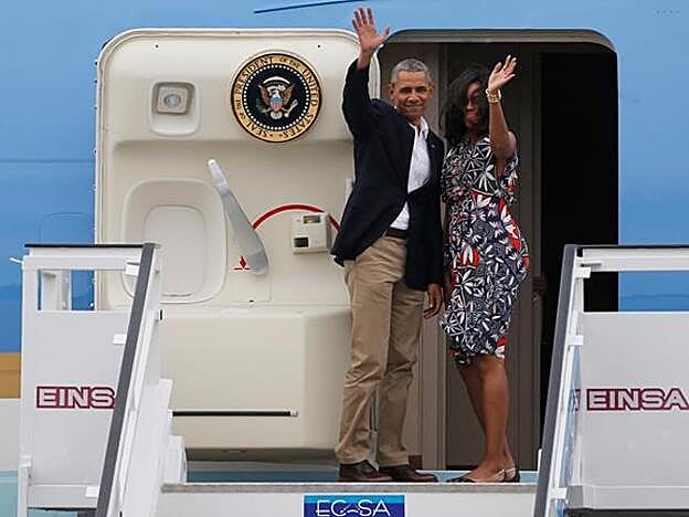 Los Obama se despiden de la Casa Blanca