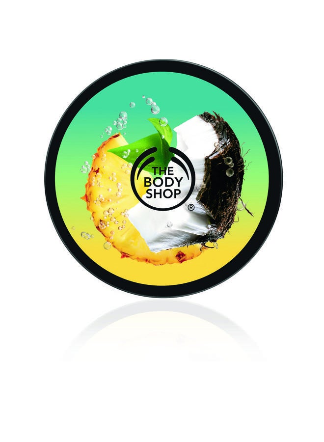 Una línea de baño y cuerpo que dibujará una sonrisa en tu rostro, con su fresco aroma tropical y sus ligeras texturas. Ofrece una hidratación que dura hasta 24 horas. Producto ideal para las embarazadas ya que ayuda a prevenir la formación de estrías. (16,50€)