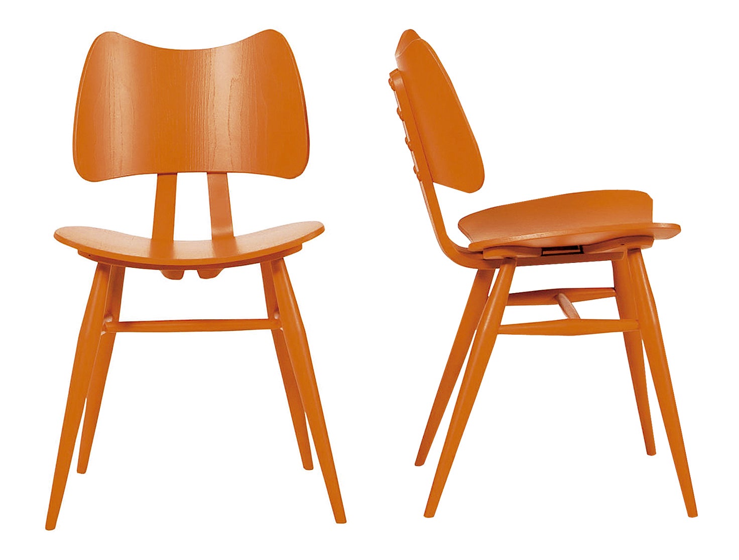 Margaret Howell se ha convertido en la madrina de estas sillas inglesas producidas por Ercol. (www.ercol.com)