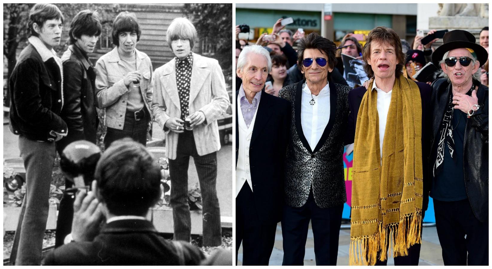 'Sexo, drogas, y rock 'n roll' era el lema de aquellos 70. Los miembros de los Rolling Stone se entregaron a los excesos de la fama... y digamos que hizo mella en su aspecto.