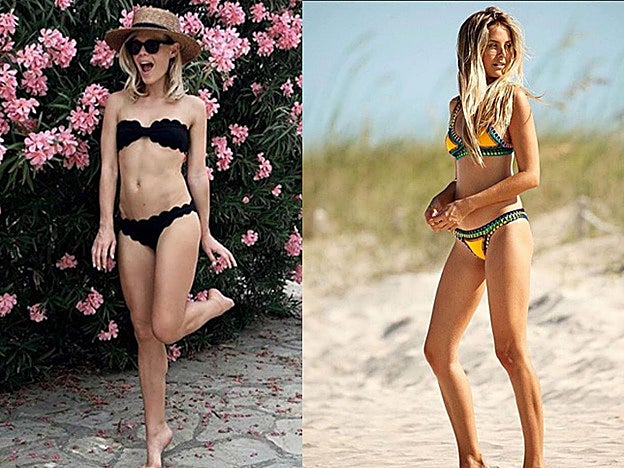 Galería. Son los bikinis más buscados (y fotografiados) en las redes sociales.