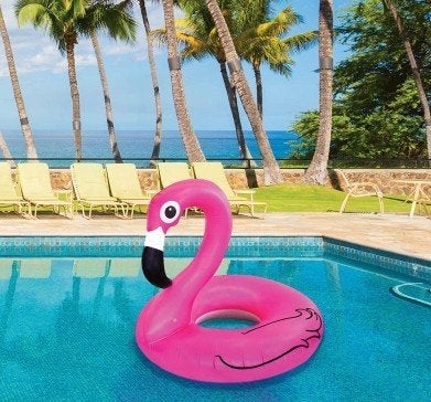 Los flamencos son los favoritos de las famosas, así que su éxito en Instagram está garantizado (24 euros en Amazon)