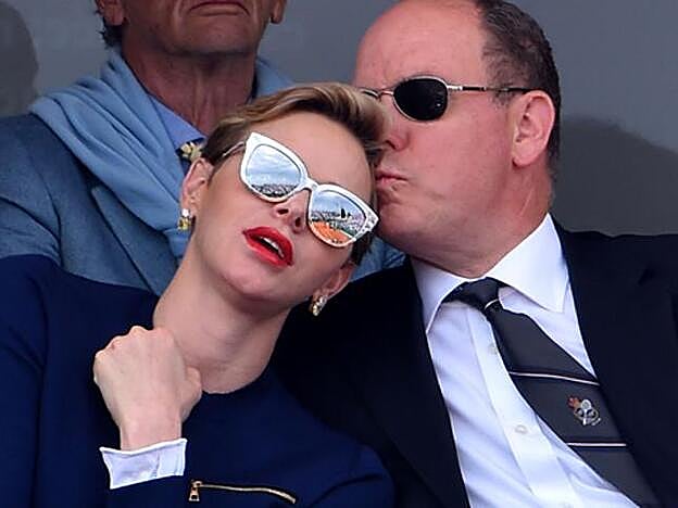 Charlene y Alberto de Mónaco