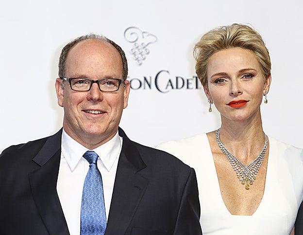 Charlene y Alberto de Mónaco