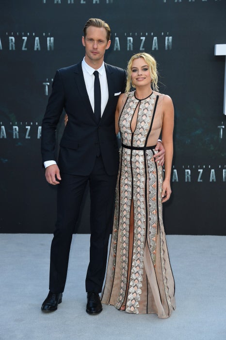 Forman una bonita pareja... en la pantalla y en el 'photocall', pero para la vida real, Alexander Skarsgard prefiere a Alexa Chung mejor que a Margot Robbie.