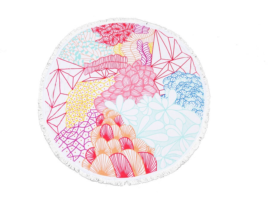 Udane y Nathan son la pareja vasco-australiana detrás de estas originales toallas redondas que están causando furor en todo el mundo (CPV)