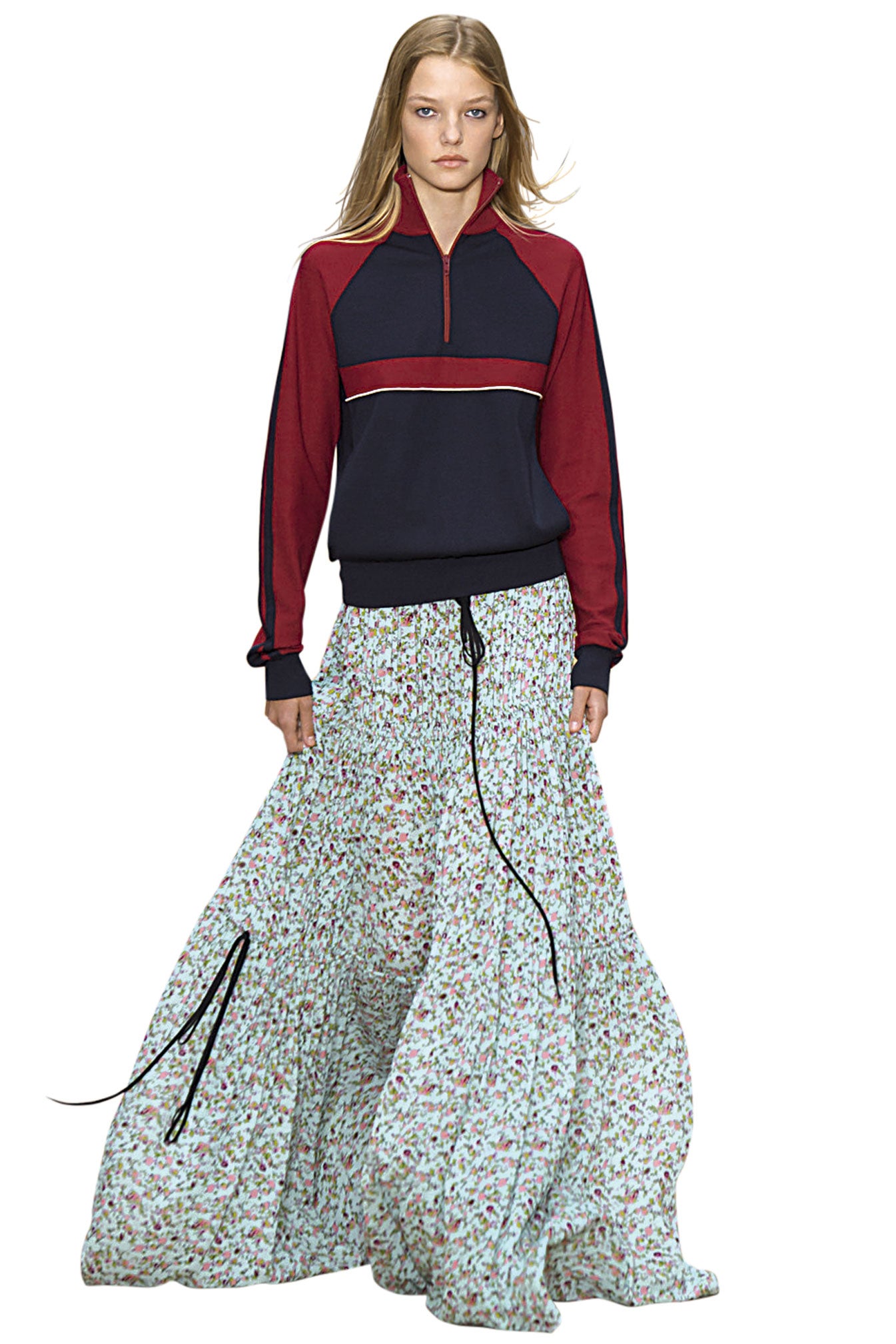 Falda folk de Chloé.