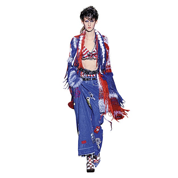 BARRAS Y ESTRELLAS. Así fue el desfile más "Made in USA" de Marc Jacobs.
