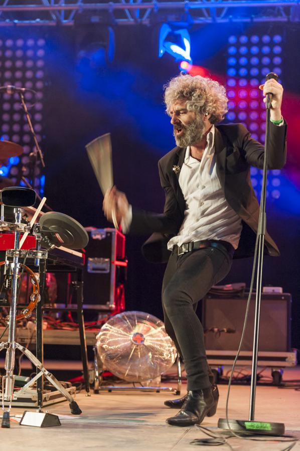 El grupo León Benavente sobre el escenario del festival burgalés.