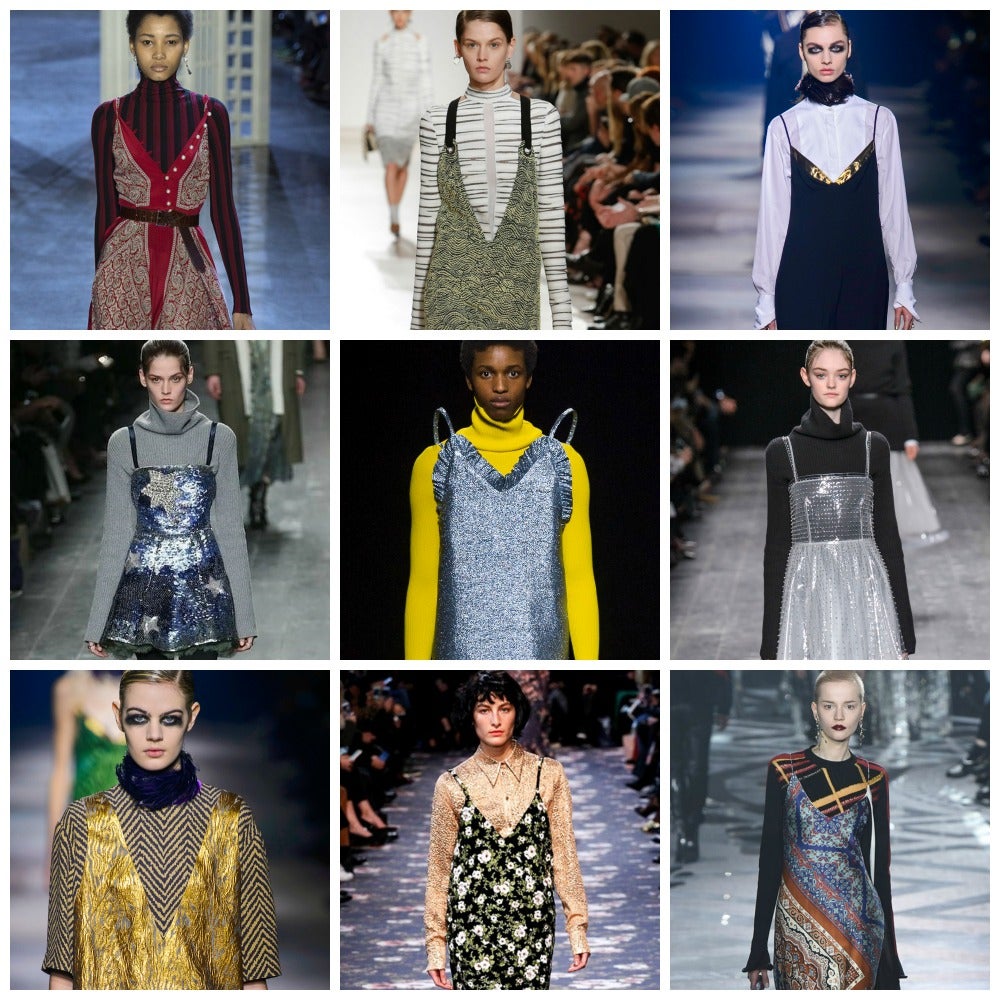 Tacharemos días en el calendario pero los vestidos de tirantes continuarán en el armario. Aunque, eso sí, con una prenda de lana debajo. También con camisas blancas como si de un pichi se tratara.