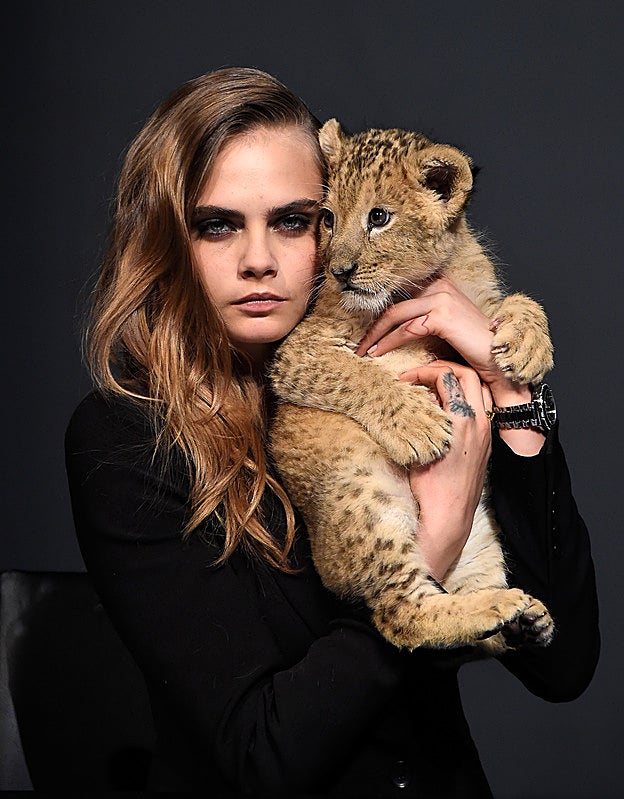 Cara Delevingne para la firma TAG Heuer