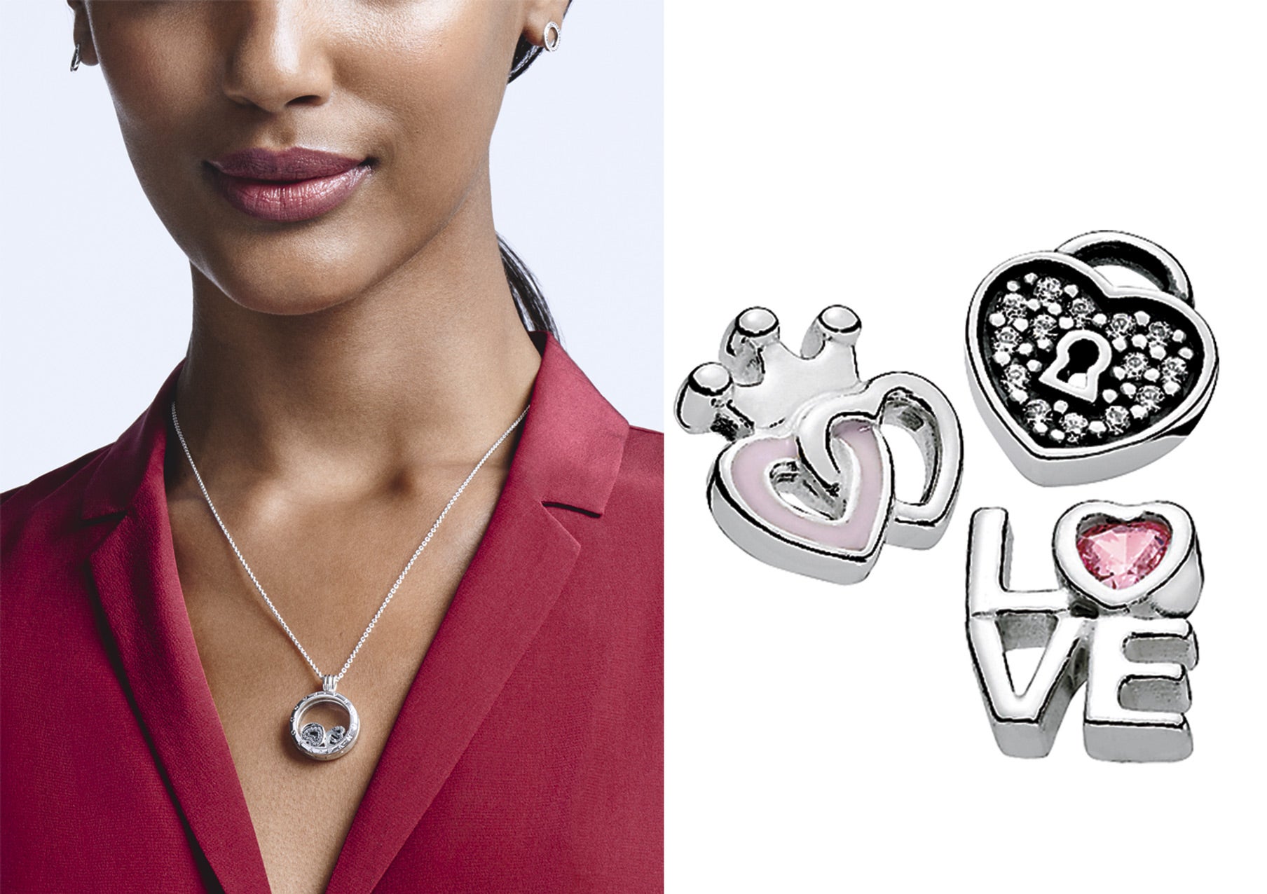 Es la nueva propuesta de la firma Pandora, que se hizo popular con las pulseras: un precioso colgante circular dentro del que se pueden sujetar varios charms intercambiables. Una nueva forma de lucir detalles y recuerdos, que está ya a la venta.