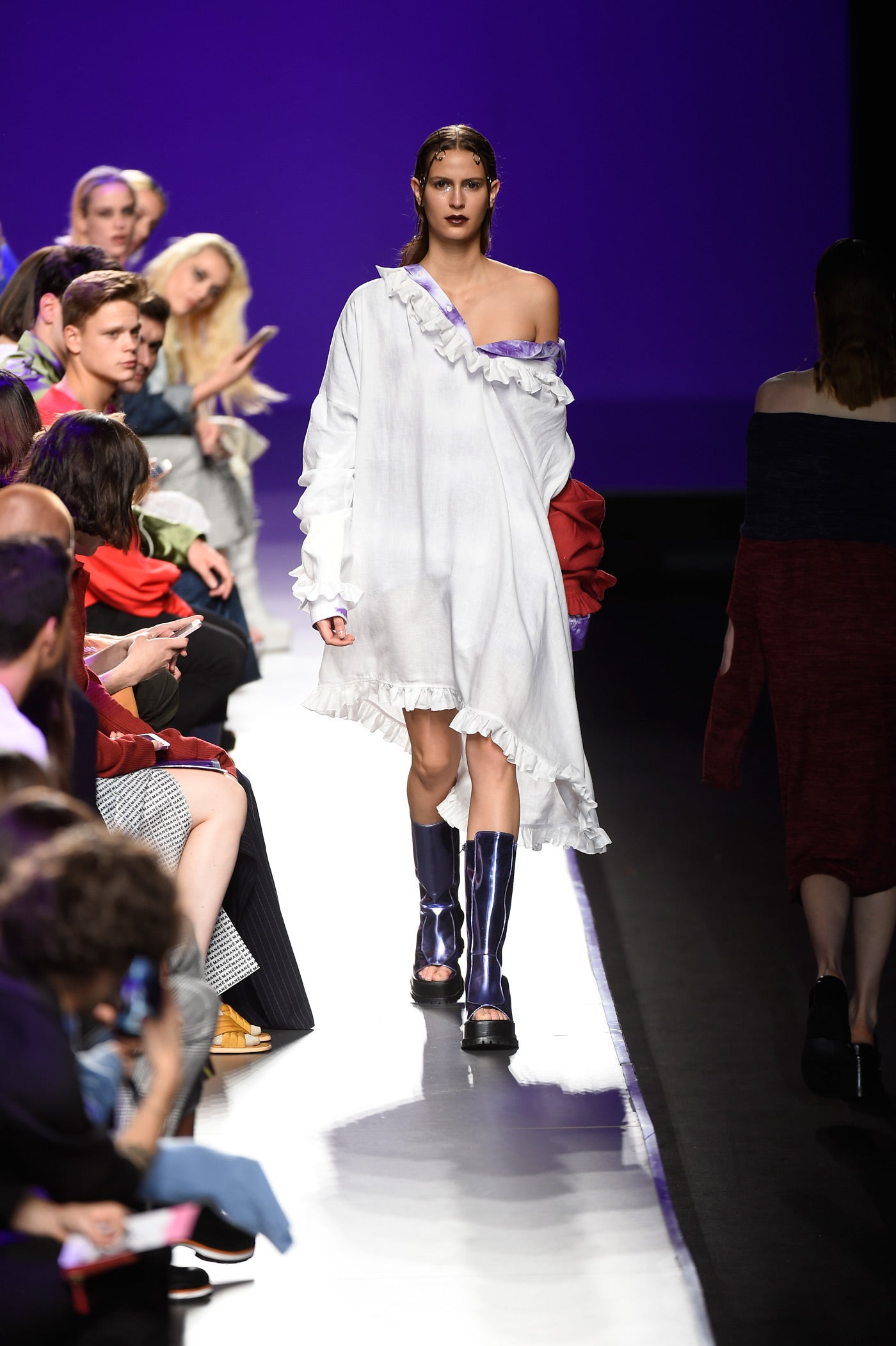 Manemané ha cerrado, en un desfile conjunto con Moisés Nieto, esta primera jornada de MBFWM.