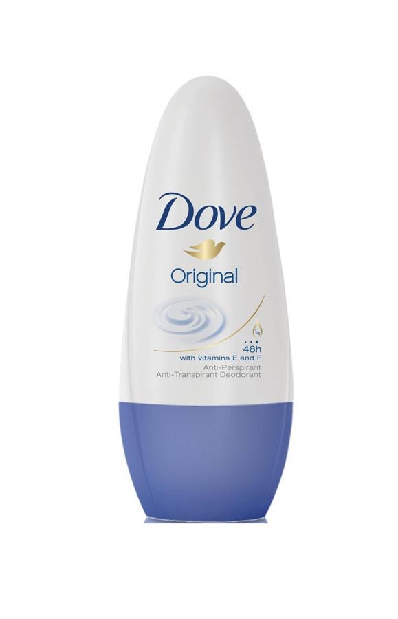 El antitranspirante Dove Original contiene ¼ de crema hidratante que aporta a tus axilas una dosis extra de hidratación y protección que les permite recuperarse tras la depilación y mantener un aspecto bonito día tras día. (2,44€, 50 ml)