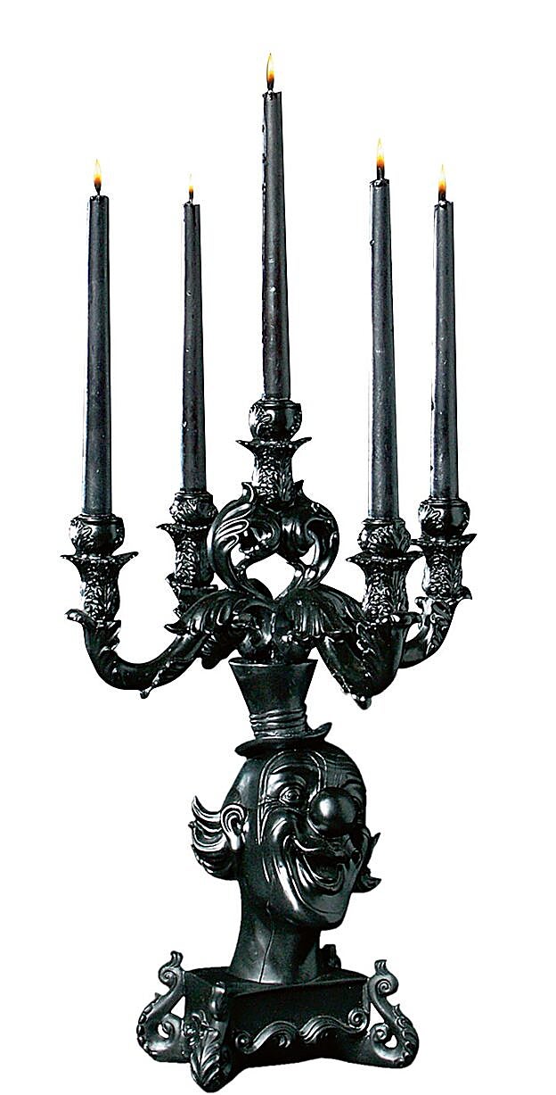 Humor. Candelabro Burlesque Clown de Seletti.
