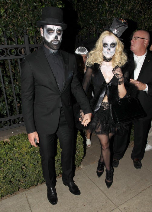 Peta Murgatroyd y Maksim Chmerkovskiy, la viva imagen de la muerte...