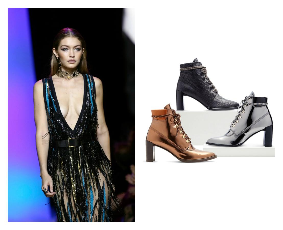 Todos se la rifan para que participe en sus desfiles y ahora también para que colabore como diseñadora. Primero fue Tommy Hilfiger, ahora es Stuart Weitzman. La top ha diseñado una bota en tres colores metalizados con un estilo entre sexy y deportivo. "Me he inspirado en mí misma por las calles de Nueva York", confiesa.