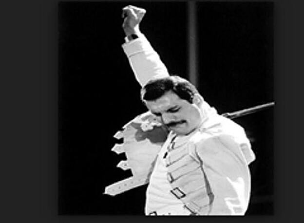 Galería. El cantante en una de sus imágenes míticas.