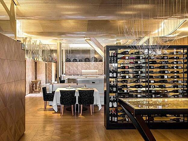 Interior de Lasarte, el restaurante de Berasategui en el Monument Hotel Barcelona 5GL