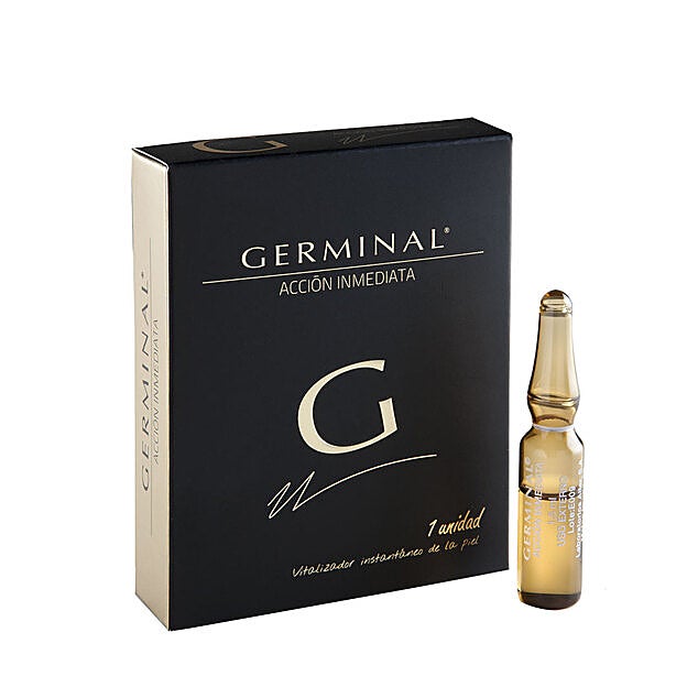 Ampollas Acción Inmediata Doble Efecto Flash de Germinal (19,91 €).