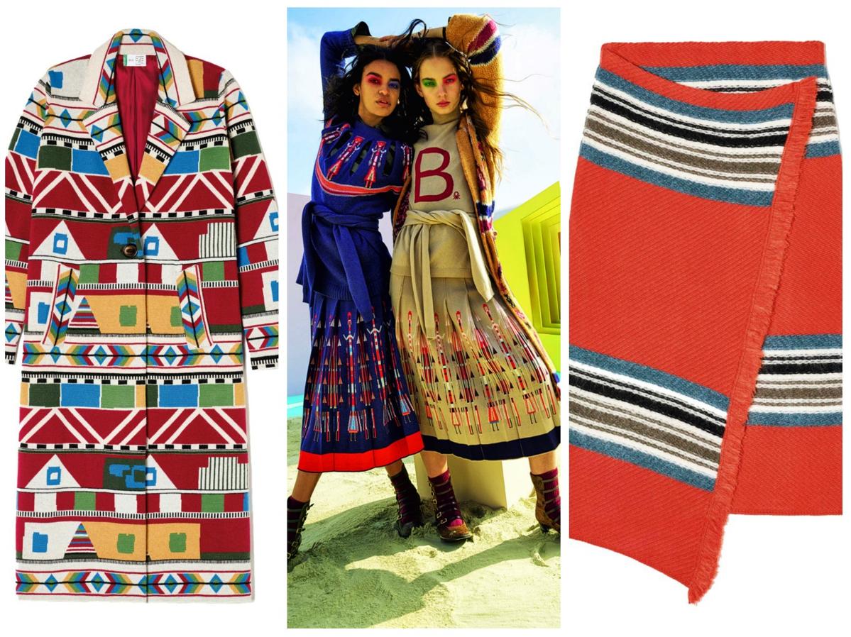 Stella jean ha sido la elegida para la primera colaboración de la firma Benetton con un diseñador. El protagonista de esta colección cápsula para mujer es el punto, que se llena de influencias étnicas coloristas, tan características de los diseños de Stella Jean. Ya está disponible en las tiendas de la firma italiana.