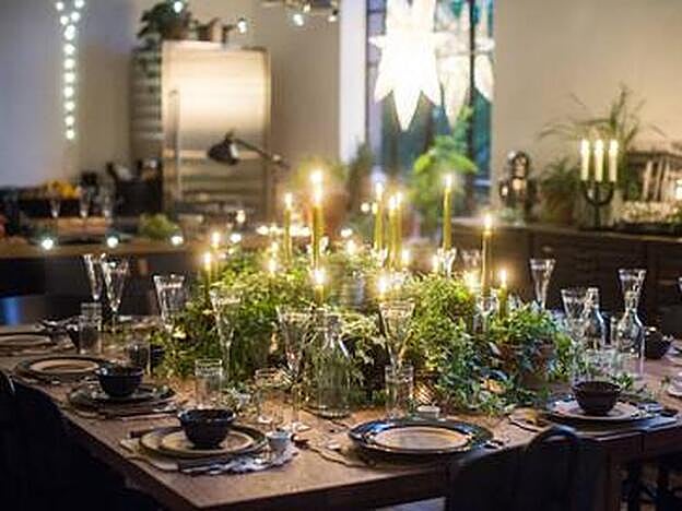 Elige una decoración muy cuidada para tu mesa de fiesta