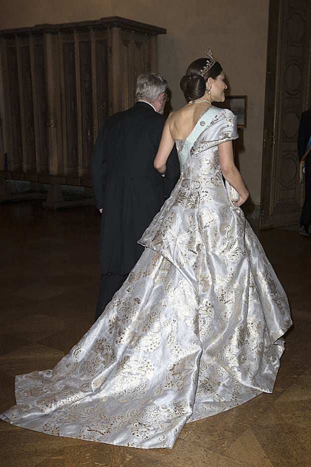 Victoria de Suecia en los Nobel.