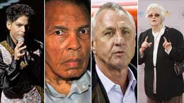 Fotos: 30 famosos muertos en 2016: de David Bowie a Rita Barberá, pasando por Elena Santonja, Fidel Castro o Prince