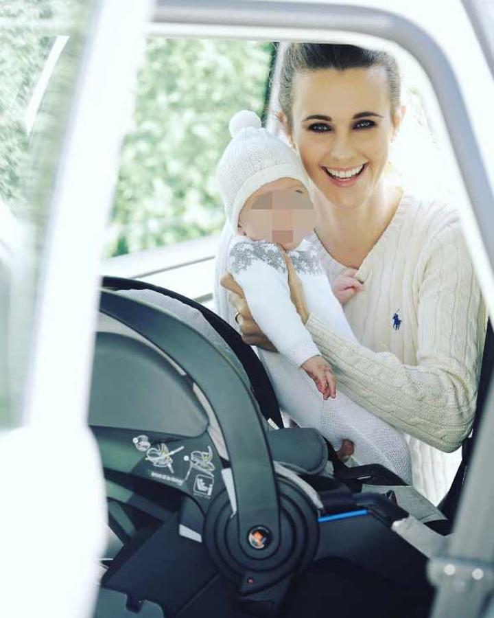 La esposa de Carlos Baute, Astrid Klissans, dio a luz a su primer hijo el 22 de julio.