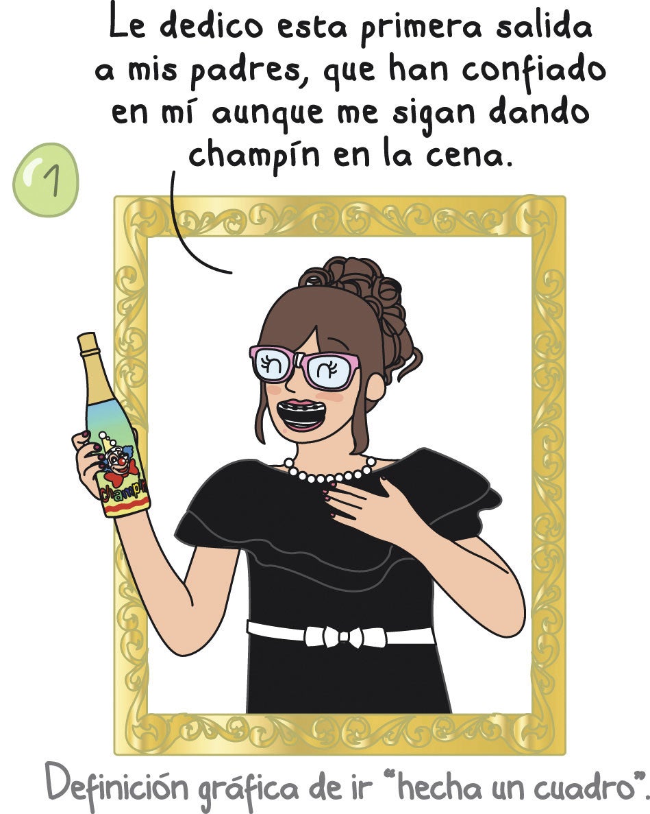 Cuando revisas las fotos de tu primera Nochevieja lo ves claro: eras un despropósito. Pero en el momento, te imaginabas en una alfombra roja ensayando el discurso de los Oscar. Un 20% del agujero de la capa de ozono fue provocado por nuestra laca y teníamos los andares de un flamenco con tacones. Pero disfrutamos de esa primera salida consensuada hasta las seis de la mañana como si los mayas hubiesen acertado en sus pronósticos y llegase el fin del mundo.