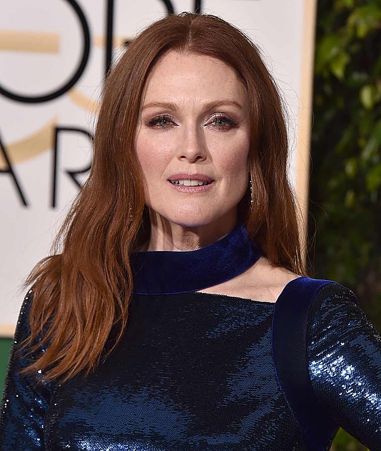 Juliane Moore, otra gran estrella a la que echamos en falta en esta alfombra roja.