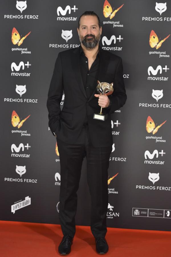 Gabriel Moreno se ha llevado el premio al Mejor Cartel por 'El hombre de las mil caras.