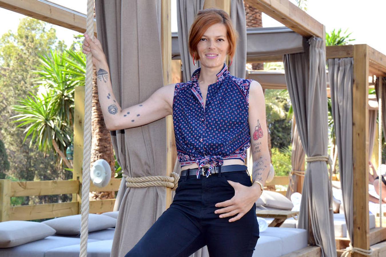 U321747_023La modelo y cantante Bimba Bosé en Marbella, durante su participación en agosto de 2016 en un evento musical en Marbella.