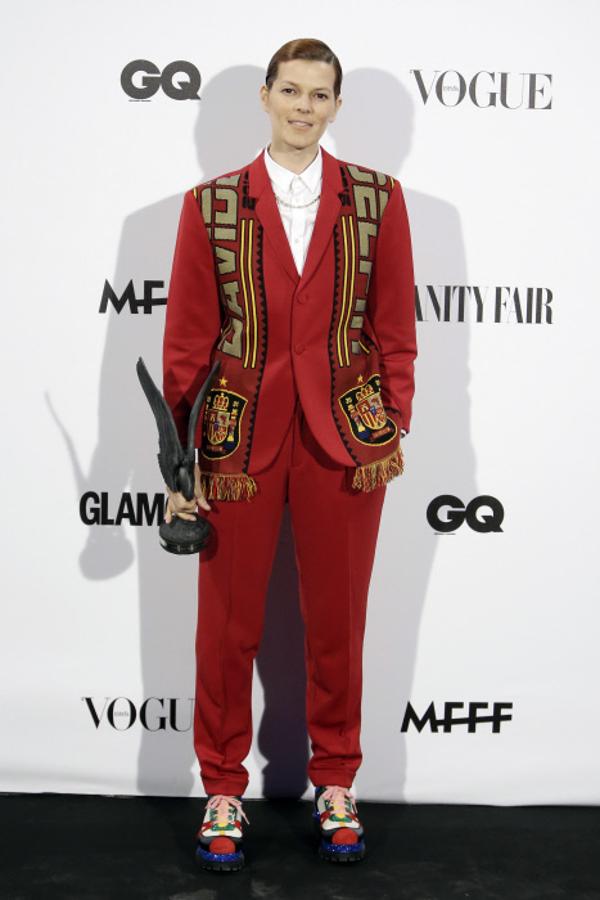 La modelo y cantante, Bimba Bosé, durante la clausura del Madrid Fashion Film Festival en junio de 2016.