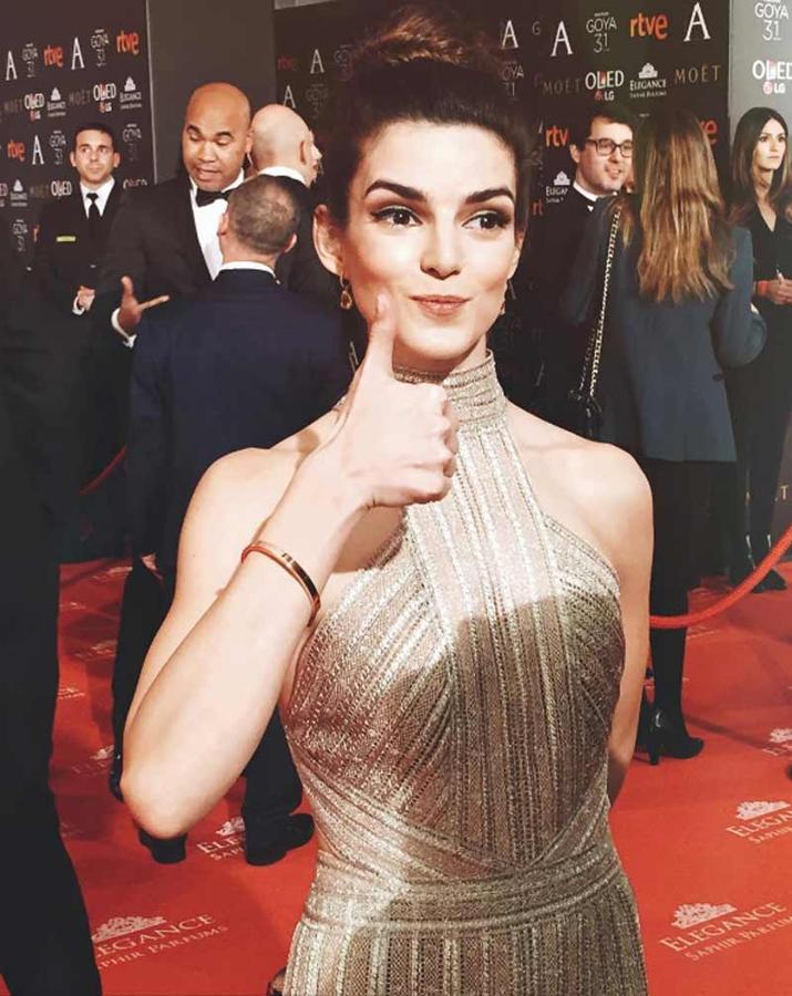 La novia del presentador Dani Rovira está convencida de que todo saldrá perfecto.