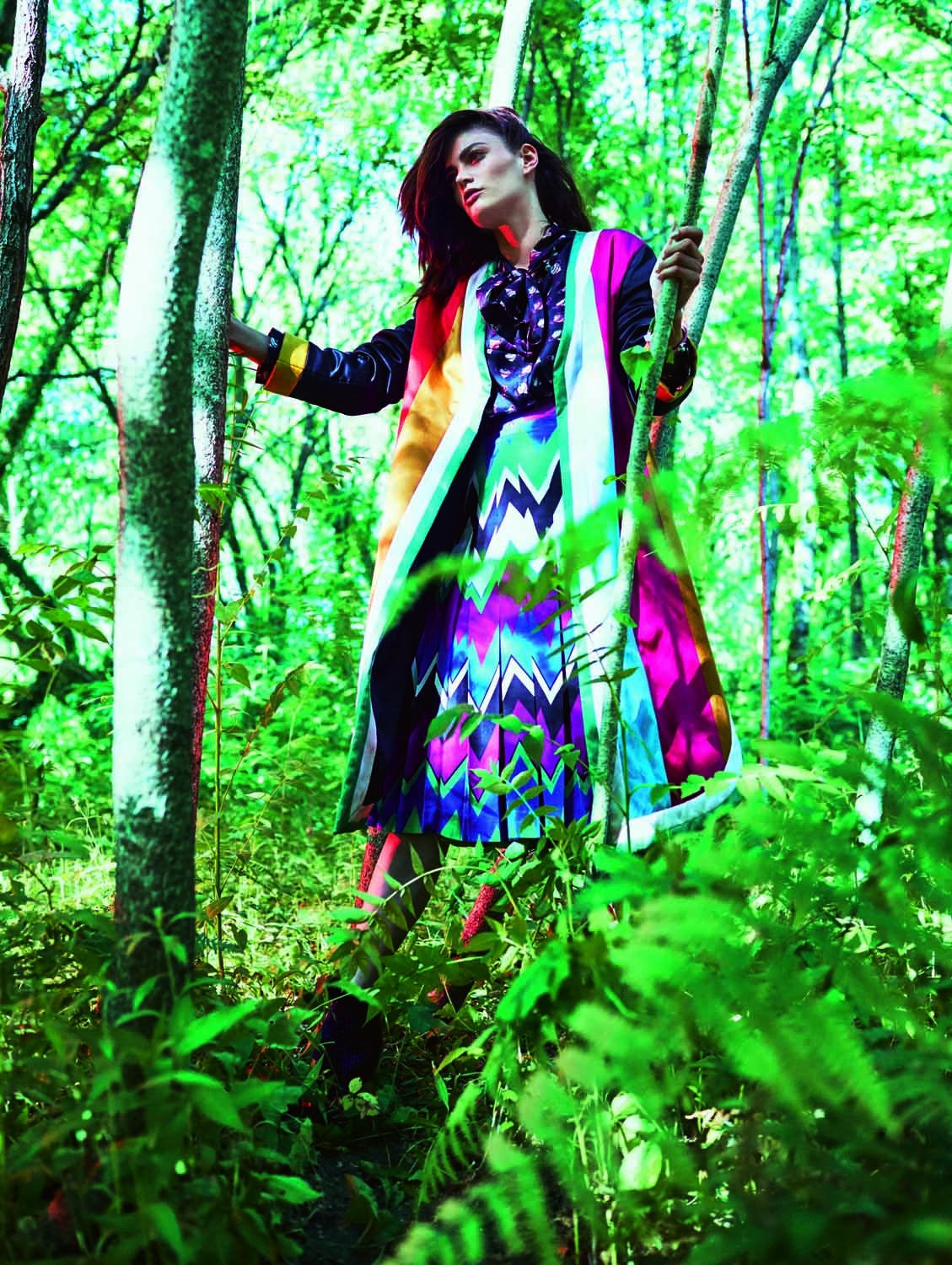 Total look de Salvatore Ferragamo.