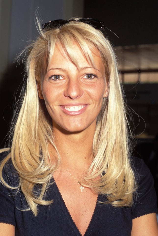 La presentadora, con un rostro mucho más redondeado.