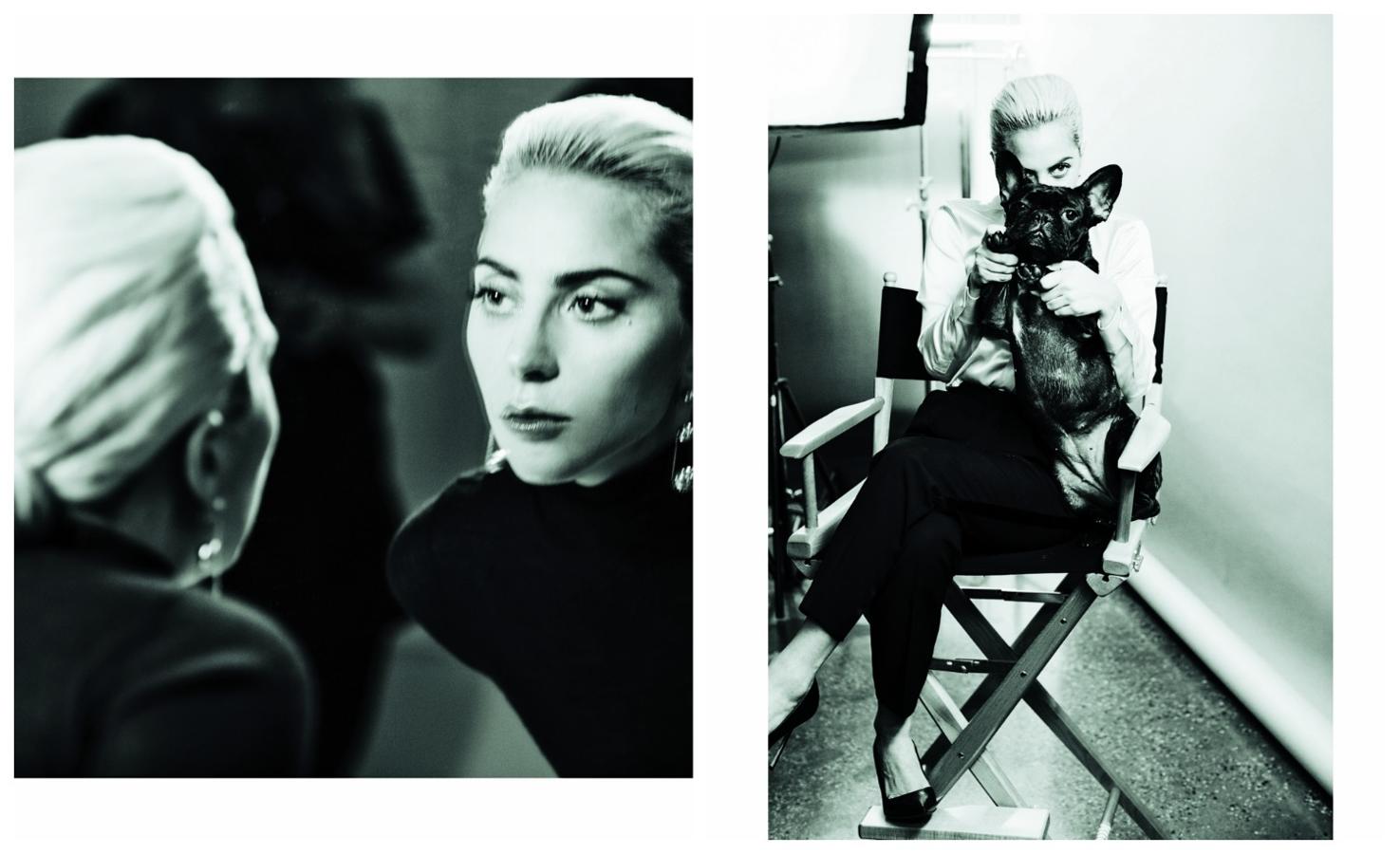 Pocos lo habrían pensado hace nada, cuando lucía excéntricos diseños, pero Lady Gaga es camaleónica como pocas artistas y ahora se ha convertido en la nueva y refrescante imagen de Tiffany (recuerda a la eterna Audrey Hepburn en Desayuno con diamantes). Aquí, en dos imágenes de moderno clasicismo. Fotos: Hanna Besirevic.