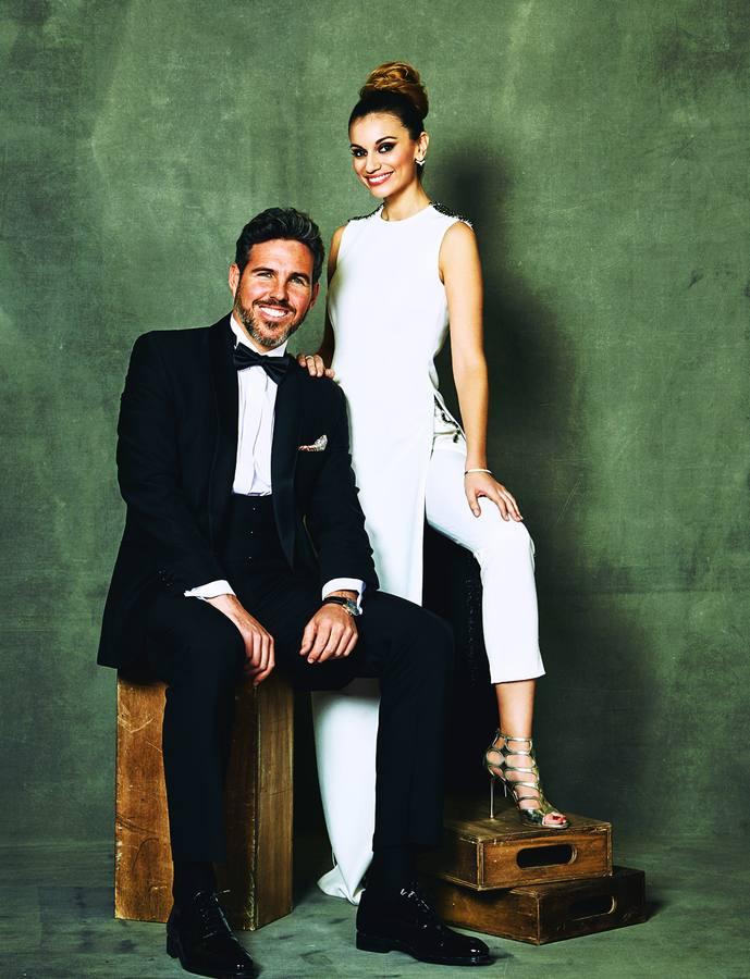 La actriz Norma Ruiz de Dname Couture, posó con Bosco James.