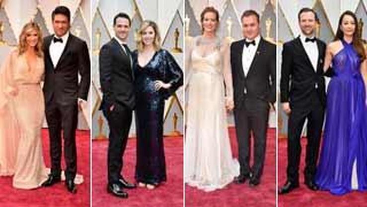 Fotos: Oscars 2017: parejas en la alfombra roja