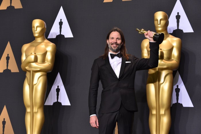 Linus Sandgren, ganador del Oscar a la Mejor dirección de fotografía por 'La La Land'.